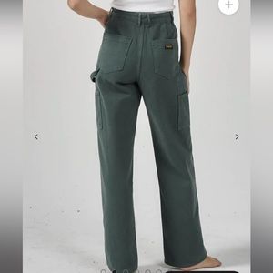 THRILLS Carpenter Pant in Mallard Green size 24
